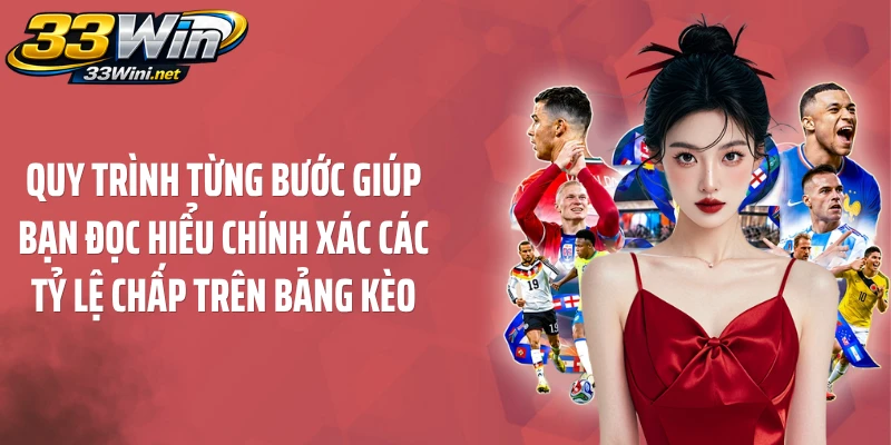 Quy trình từng bước giúp bạn đọc hiểu chính xác các tỷ lệ chấp trên bảng kèo